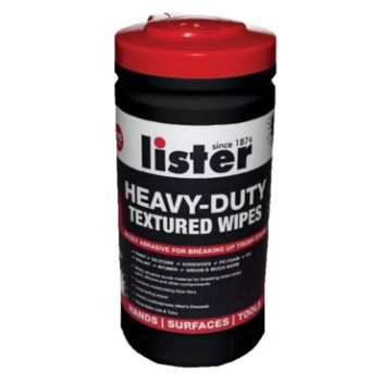 Lister Heavy Duty Textured Wipes Single Tub of 100