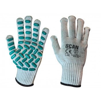 Scan Vibration Resistant Latex Foam Gloves - XXL (Size 11)