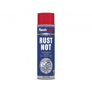 PlastiKote Rust Not Spray Matt Red 500ml