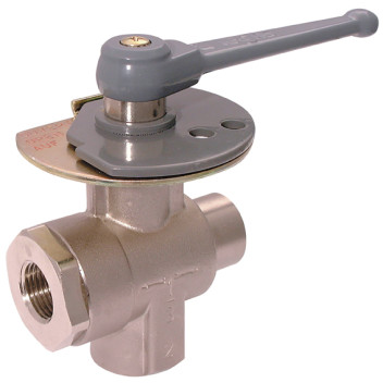 1/2\"BSPF x 12mm OD Ball Valve Ni Plated
