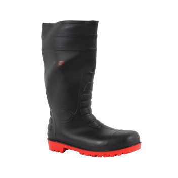 Blackrock SF78 Safety Wellington - red sole Size 10