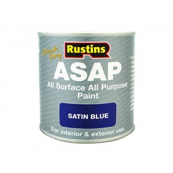 Rustins ASAP Paint Blue 250ml