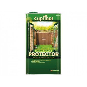 Cuprinol Shed & Fence Protector Acorn Brown 5 litre