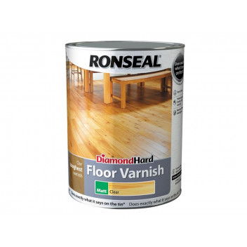 Ronseal Diamond Hard Floor Varnish Matt 5 litre