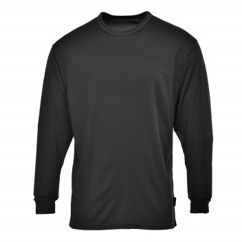 B133 Thermal Baselayer Top Black Large