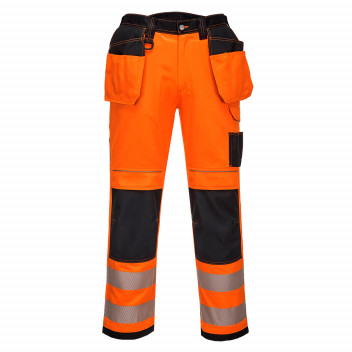T501 PW3 Hi-Vis Holster Work Trouser Orange/Black UK34 EU50  F