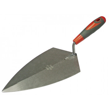 Faithfull Philadelphia Pattern Brick Trowel Soft Grip Handle 11in