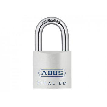 ABUS Mechanical 80TI/50mm TITALIUM Padlock Keyed Alike KA8011