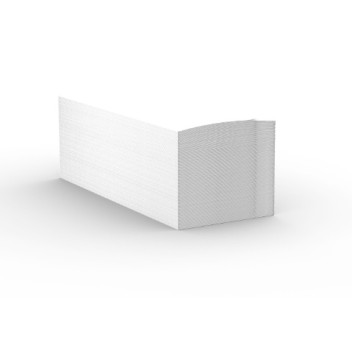 ZFW002 Z Fold Hand Towels White 2Ply Case 3000