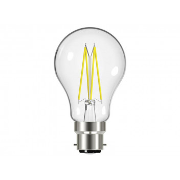 Energizer LED BC (B22) GLS Filament Non-Dimmable Bulb, Warm White 806 lm 6.2W