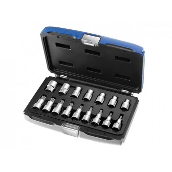 Expert Socket Set of 16 TORX 1/2in Drive