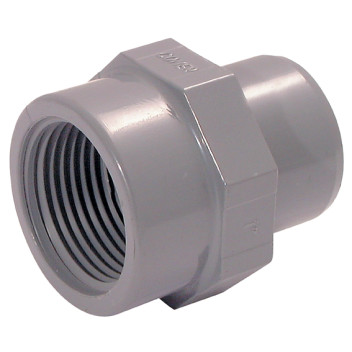 2\" BSPP X 1.1/2\" OD UPVC FEM ADT