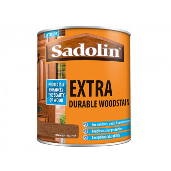 Sadolin Extra Durable Woodstain African Walnut 1 litre