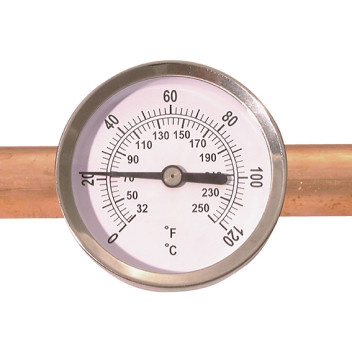 0TO+120?C DIAL PIPE THERMOMETER