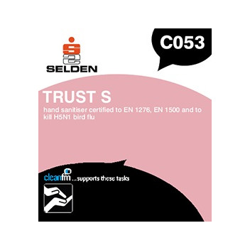 Selden Trust S 5Lt Alcohol Gel Sanitising Hand Sanitiser C053