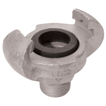 CLAW COUPLER 1/2\" BSP MALE PLATED
