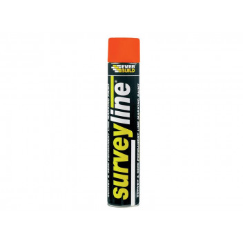 Everbuild Survey Line Marker Spray Orange 700ml