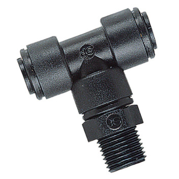 06MM OD X 1/4\" BSPT MALE SW TEE CENT LEG
