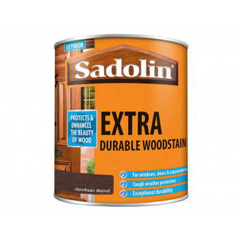 Sadolin Extra Durable Woodstain Jacobean Walnut 1 litre
