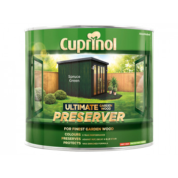 Cuprinol Ultimate Garden Wood Preserver Spruce Green 1 litre