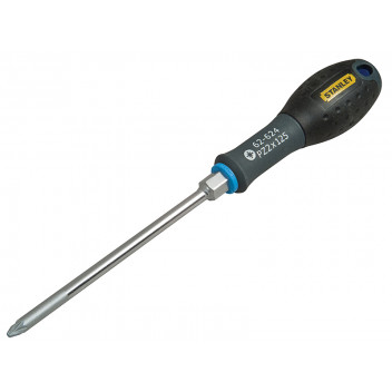 Stanley Tools FatMax Bolster Screwdriver Pozi Tip PZ2 x 125mm