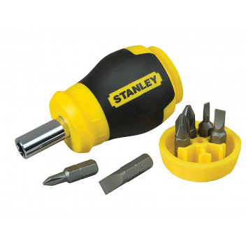 Stanley Tools Stubby Screwdriver - Non Ratchet
