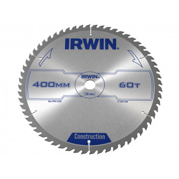 IRWIN General Purpose Table & Mitre Saw Blade 400 x 30mm x 60T ATB