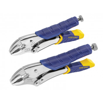 IRWIN Vise-Grip T214T Fast Release Locking Pliers Set of 2 7WR & 10WR