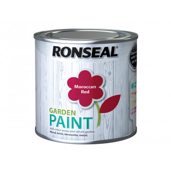 Ronseal Garden Paint Moroccan Red 250ml
