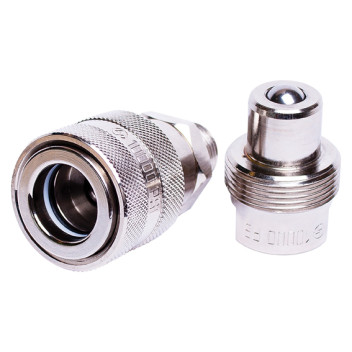 3/8\" NPT Male NPT Male x NPT Male High Flow Quick Release Coupling