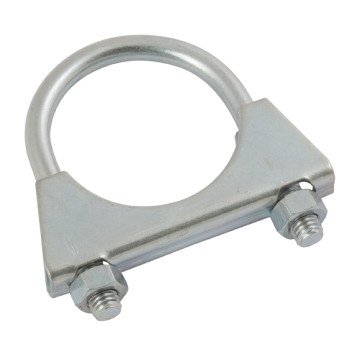 43MM \'U\' BOLT CLAMP C/W SADDLE MS