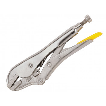 Stanley Tools Straight Jaw Locking Pliers 190mm (7.1/2in)
