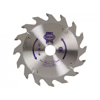 Faithfull TCT Circular Saw Blade 140 x 20mm x 16T POS