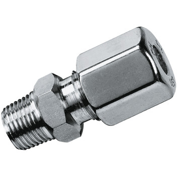12MM OD X 1/2\" NPT MALE STUD ST/ST (S)