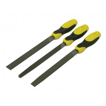 Stanley Tools Handled File Set, 3 Piece