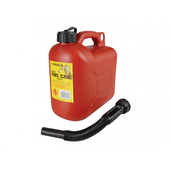 Silverhook Leaded Petrol Can & Spout Red 5 litre