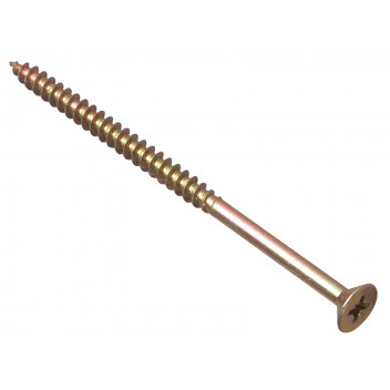 ForgeFix Multi-Purpose Pozi Compatible Screw CSK ST ZYP 6.0 x 90mm Box 100