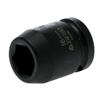 Teng Impact Socket Hexagon 6-Point 1/2in Drive 16mm