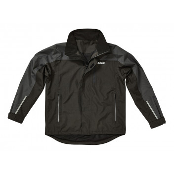 DEWALT Storm Grey/Black Waterproof Jacket - L (46in)