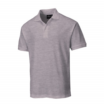 B210 Naples Polo Shirt Heather Large