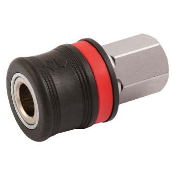 1/4\" BSPP Female Safety Coupling