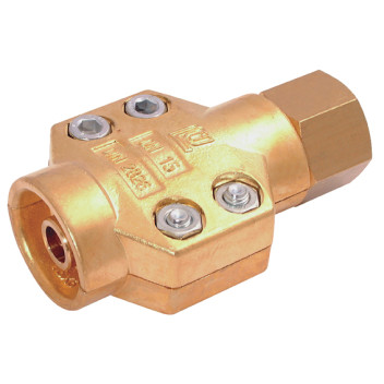 1/2\" FEMALE BRASS STEAM CLAMP AND COUPLING