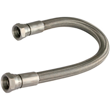 1/4\" BSP Female x 1/4\" ID Metallic Flexible Hose PTFE