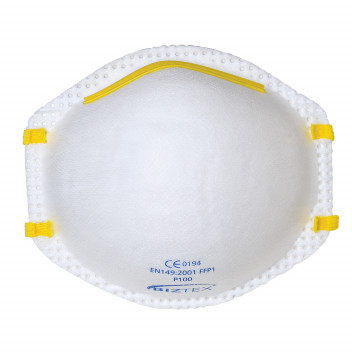 P108 FFP1 Blister Pack (3) White