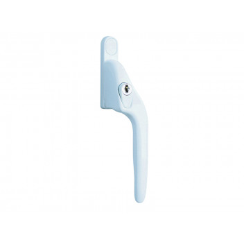 Yale Locks White Offset Locking PVCu Window Handle Right