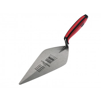 Ragni Crown London Pattern Brick Trowel Non-Slip Handle 10in