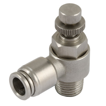 1/4\" BSPP Male x 8mm OD Speed Control Valve