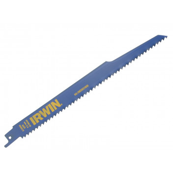 IRWIN Sabre Saw Blade Nail Embedded Wood 956R 225mm Pack of 2