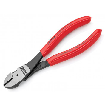 Knipex High Leverage Diagonal Cutters PVC Grip 180mm (7in)