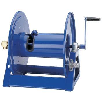 MANUAL REWIND HOSE REEL C/W OIL HOSE